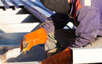 Crimp flat roofing options