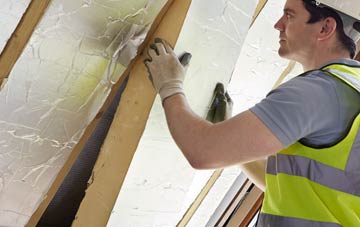 Crimp loft insulation